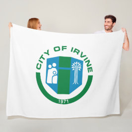 Manta Polar Bandera de Irvine (California)