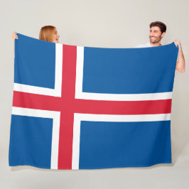 Manta Polar Bandera de Islandia