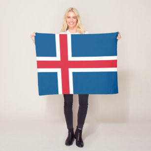 Manta Polar Bandera de Islandia