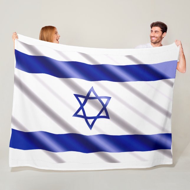 Manta Polar BANDERA de ISRAEL (In situ)
