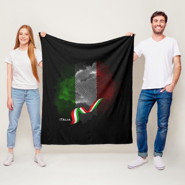 Manta Polar Bandera de Italia (In situ)