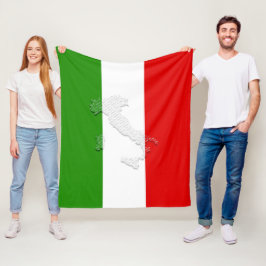Manta Polar Bandera de Italia