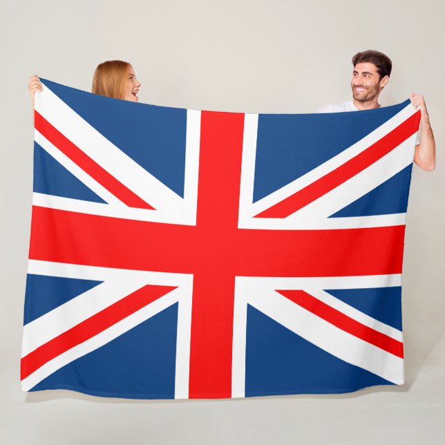 Manta Polar Bandera de Jack de Unión (In situ)