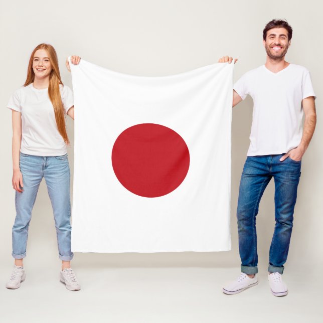 Manta Polar Bandera de Japón (In situ)