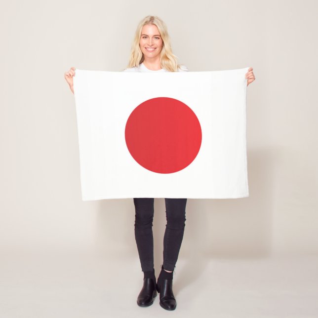 Manta Polar Bandera de Japón (In situ)