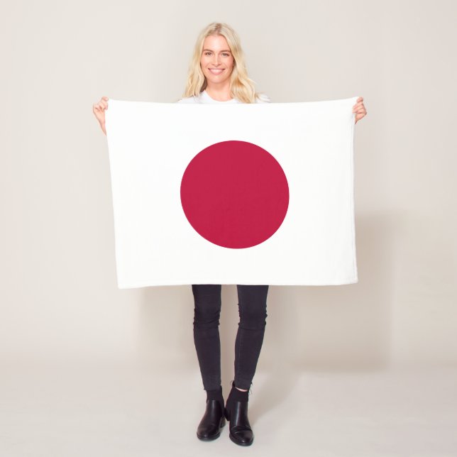 Manta Polar Bandera de Japón (In situ)