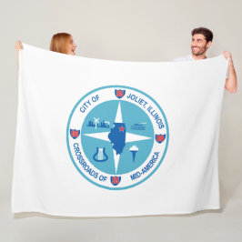 Manta Polar Bandera de Joliet (Illinois)