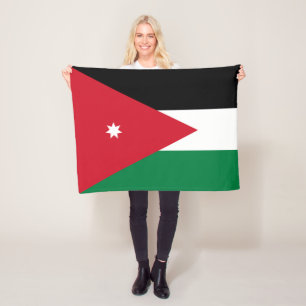 Manta Polar Bandera de Jordania