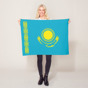 Manta Polar Bandera de Kazajistán