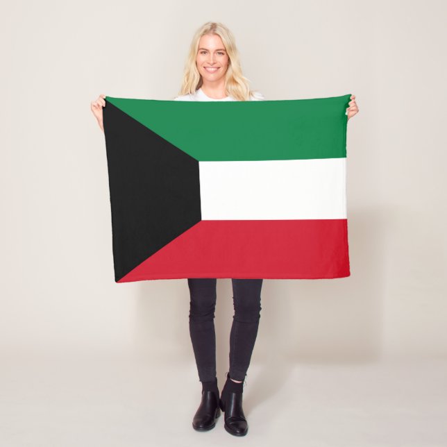 Manta Polar Bandera de Kuwait (In situ)