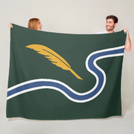 Manta Polar Bandera de la ciudad de Northampton (Massachusetts