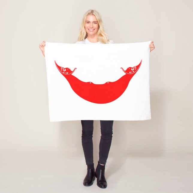 Manta Polar Bandera de la Isla de Pascua (In situ)