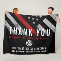 Bandera de la línea roja del aniversario de retiro