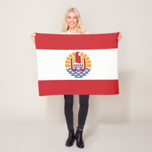 Manta Polar Bandera de la Polinesia Francesa