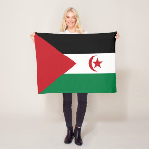 Manta Polar Bandera de la República Árabe Saharaui Democrática