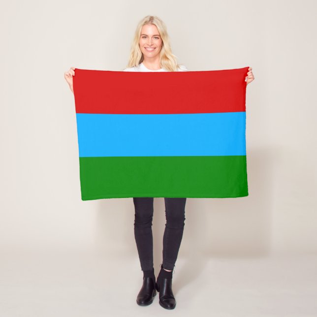 Manta Polar Bandera de la República de Karelia (In situ)