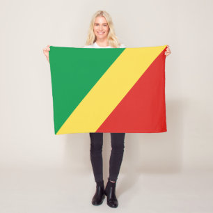 Manta Polar Bandera de la República del Congo