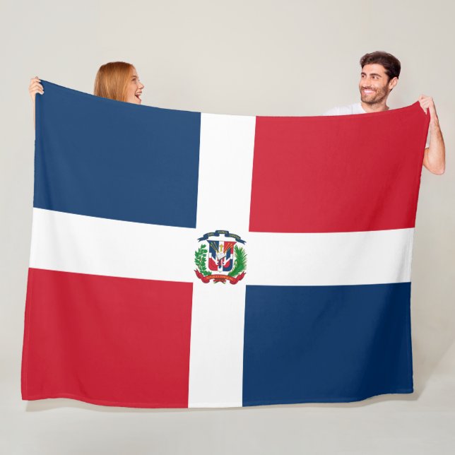 Manta Polar Bandera de la República Dominicana (In situ)