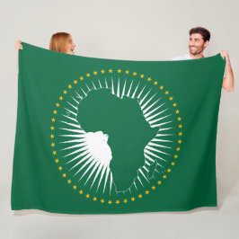 Manta Polar Bandera de la Unión Africana (África) (Panafrica)