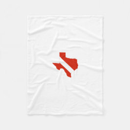 Manta Polar Bandera de la zambullida del estado de Tejas