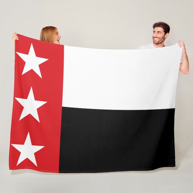 Manta Polar Bandera de Laredo (Texas) (In situ)