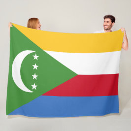 Manta Polar Bandera de las Comoras