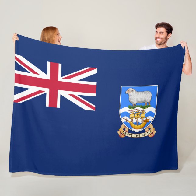 Manta Polar Bandera de las Islas Falkland (Territorio Británic (In situ)