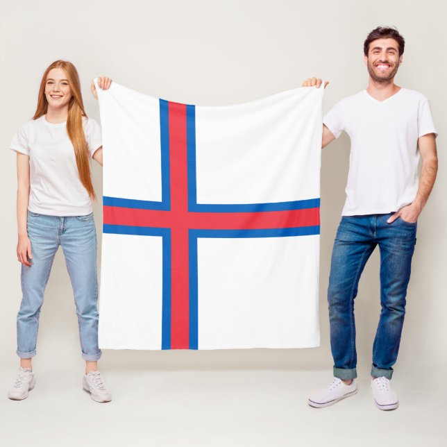 Manta Polar Bandera de las Islas Feroe (In situ)