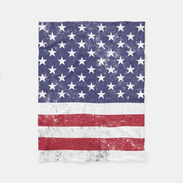 Manta Polar Bandera de los Estados Unidos Patriótica Norteamer (Anverso)
