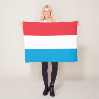 Manta Polar Bandera de Luxemburgo