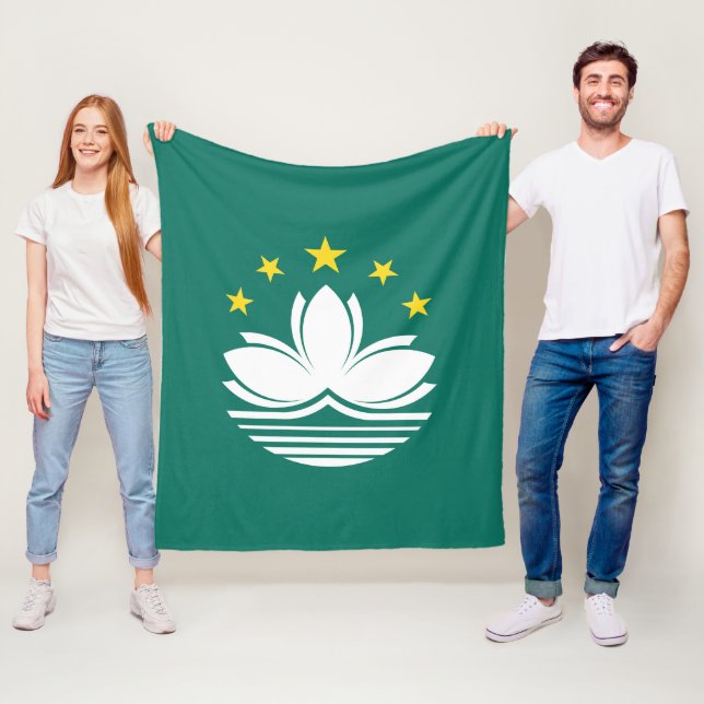 Manta Polar Bandera de Macao (In situ)