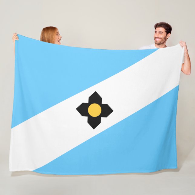 Manta Polar Bandera de Madison (Wisconsin) (In situ)