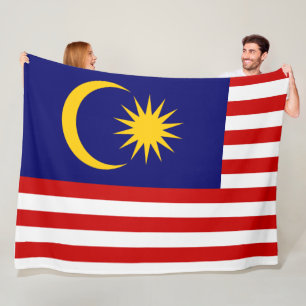 Manta Polar Bandera de Malasia