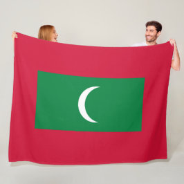 Manta Polar Bandera de Maldivas (República de Maldivas)