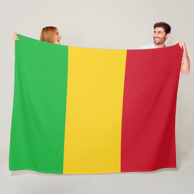 Manta Polar Bandera de Mali (In situ)