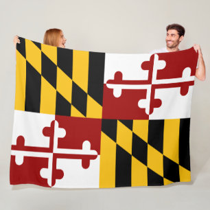 Manta Polar Bandera de Maryland