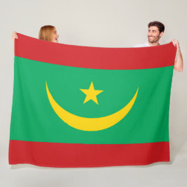 Manta Polar Bandera de Mauritania