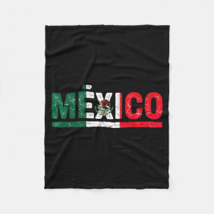 Manta Polar Bandera de México orgullo mexicano raíces mexicana