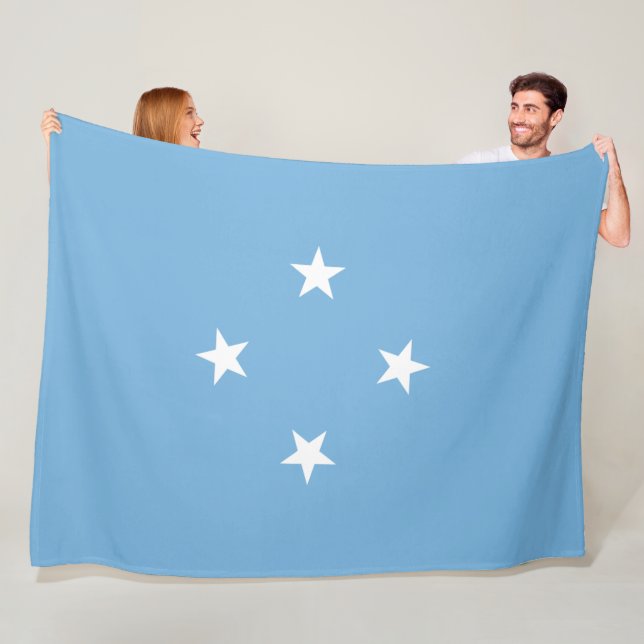 Manta Polar Bandera de Micronesia (Estados Federados de Micron (In situ)