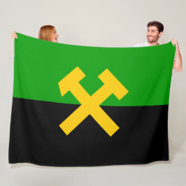 Manta Polar Bandera de mineros y trabajadores mineros