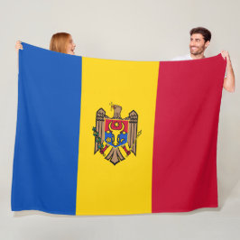 Manta Polar Bandera de Moldavia