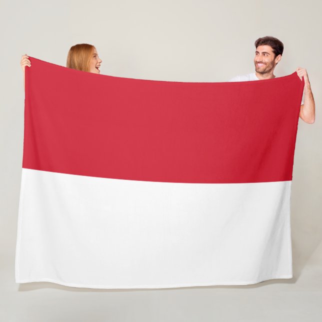 Manta Polar Bandera de Mónaco (In situ)
