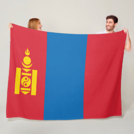 Manta Polar Bandera de Mongolia