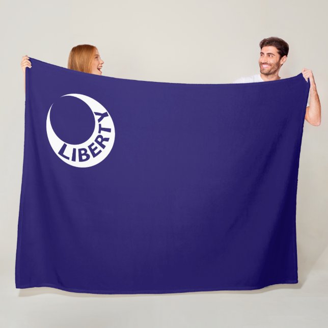 Manta Polar Bandera de Moultrie (Libertad) (Historia de los Es (In situ)