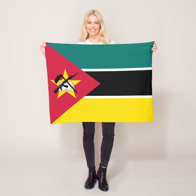 Manta Polar Bandera de Mozambique (In situ)