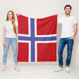 Manta Polar Bandera de Noruega