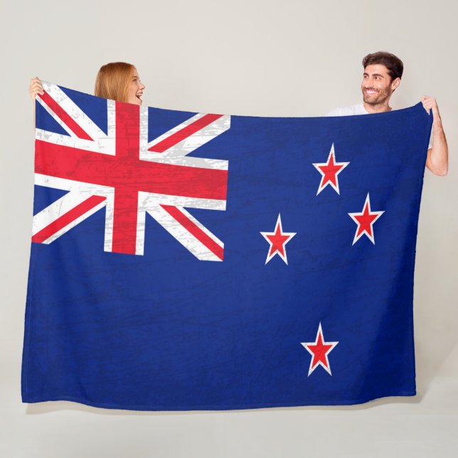 Manta Polar Bandera de Nueva Zelanda - Un Tapiz de herencia (In situ)