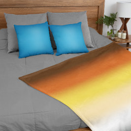 Manta Polar Bandera de Orgullo de Oso Gay con Gradiente - Band