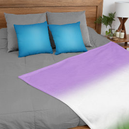 Manta Polar Bandera de orgullo Genderqueer Gradiente – Bandera