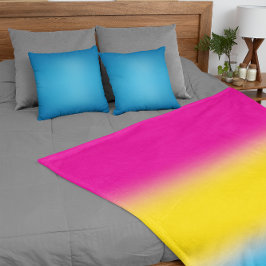 Manta Polar Bandera de orgullo pansexual de gradiente – Bander